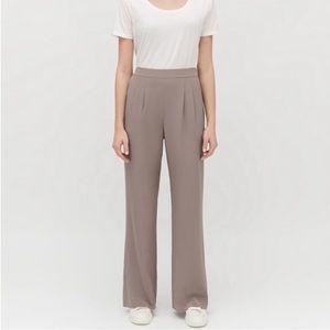 Cuyana Silk Wide-Leg Pant